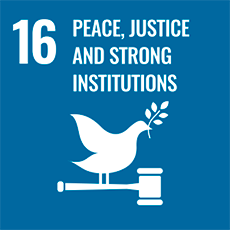 UN Sustainable Development Goal 16 Peace, Justice and Strong Institutions