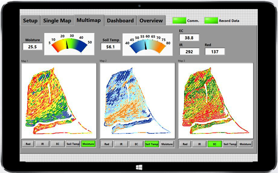 Soil maps created by TrueView show important soil properties that should not be overlooked.