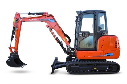 See the prototype of the KX38-4e Electric at Bauma 2022