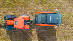 Kubota BV series balers with TIM Pack 2.0